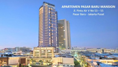 Apartemen Strategis Dijual Cepat di Pasar Baru, Jakarta Pusat, Harga Menarik!