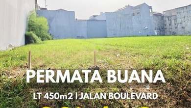 Dijual Tanah Eksklusif di Permata Buana, Jakarta Barat, LT 450m²