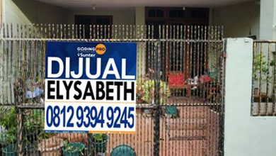 Hunian Favorit di Pegangsaan, Jakarta Utara, 3 KT, Harga 1,4 Miliar