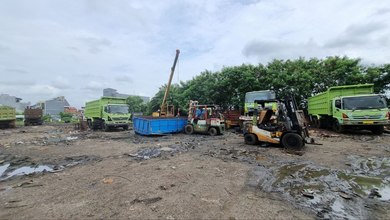 Dijual Lahan 8601m2 Cocok Untuk Gudang Atau Parkir Mobil di Jakut