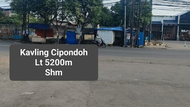 For Sale Tanah Eksklusif di Cipondoh, Tangerang, LT 5300m²