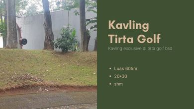 Kavling dengan Harga Terjangkau Daerah BSD Telaga Golf Tangerang