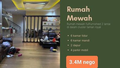 Hunian Mewah di Kawasan Taman Royal, Tangerang, LB 400m², Harga 3 Miliar