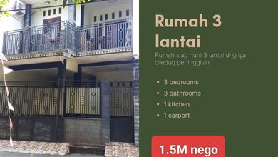 Rumah Dijual di Ciledug, Tangerang, LB 120m², Harga Terbaik!