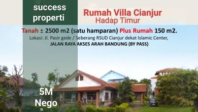 For Sale rumah Premium di Cianjur Kota, Cianjur - LT 2500m²