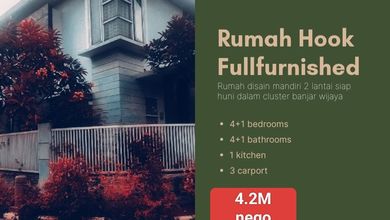 Penawaran Eksklusif, rumah Mewah di Banjar Wijaya, Tangerang, LB 400m²