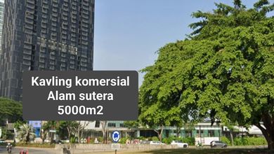 Tanah Elit Dijual di Alam Sutera, Tangerang, Harga 150 Miliar