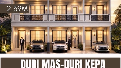 Rumah Dijual di Duri Kepa, Jakarta Barat, LB 150m², Harga Kompetitif!