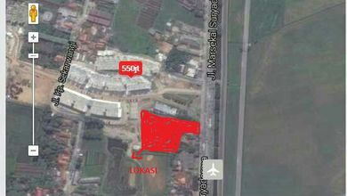 For Sale Tanah Eksklusif di Tangerang Kota, Tangerang, LT 5565m²