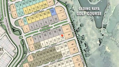 Tanah Elit Dijual di Gading Serpong Pondok Hijau Golf, Tangerang, Harga 13,6 Miliar