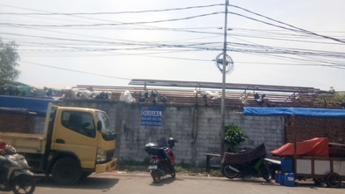 Dijual tanah cocok jadi gudang di muara baru raya luas tanah 1735m2