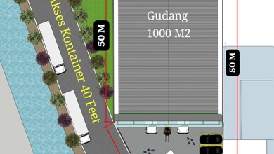 Tanah Elit Dijual di Cengkareng, Jakarta Barat, Harga 17,2 Triliun