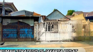 Rumah Mewah di Tanah Abang, Jakarta Pusat, 5 KT, LT 373m²