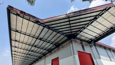 Gudang loading dock di Lemahabang Cikarang Timur