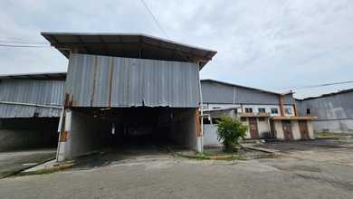 Gudang Bekas Pabrik Dijual Lokasi 1.5 Km Pintu Tol Balaraja Barat 