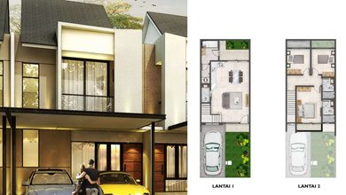 Rumah Sewaan Murah di Pantai Indah Kapuk 2, Jakarta Utara, 3 KT, Harga 50 Juta /tahun