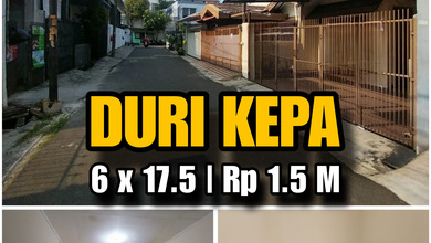 Jual Rumah Bagus Luas 105 m2 area Duri Kepa, Jakarta Barat