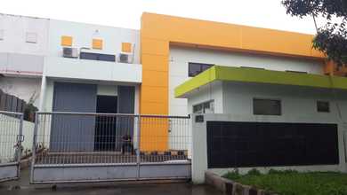 Gudang di Jababeka cikarang luas  1380 m ada office 2 lantai HGB Bagus