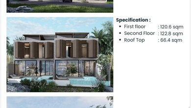 Vila Lantai 3 Plus 6 Kamar Full Furnish di Kuta Selatan