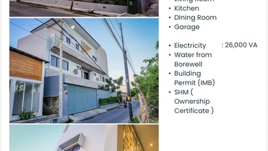 Vila Lantai 3 dengan 9 Kamar Kompleks Hotel di Kerobokan