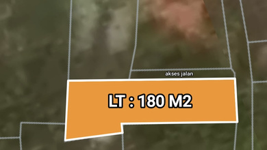 Kesempatan Tanah Murah di Kerobokan, Badung, Luas 180m²