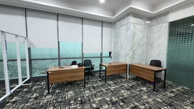 Ruangan Kantor Bagus Siap Pakai dan Semi Furnish di Cempaka Putih Jakarta Pusat
