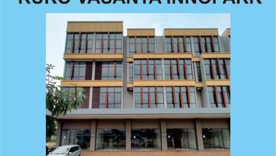 Ruko Vasanta Innopark, 4 Lantai,termurah Di Kawasan Industri Mm 2100,cibitung,kabupaten Bekasi 
