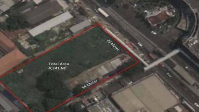 Dijual Tanah Eksklusif di Senen, Jakarta Pusat, LT 4241m²