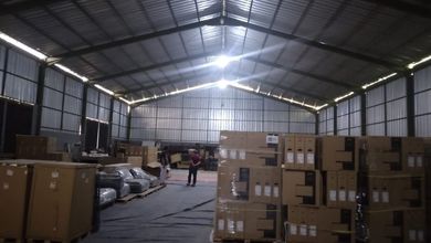 Dijual Gudang Baru Di Bintara Akses Tol Bintara , Stasiun Cakung, Pondok Kopi Masuk Kontainer 40