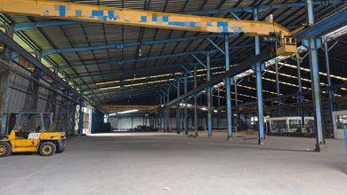 Disewa Gudang Bagus Siap Pakai
Kawasan Jababeka Cikarang 
Ada Hoist Crane 