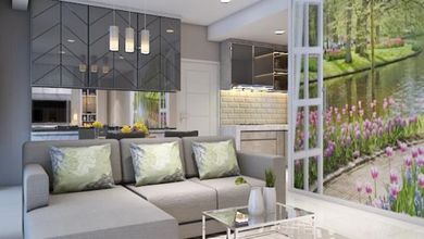 Sewa Apartemen Murah di Summarecon Serpong, Tangerang, LB 99m²