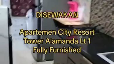 Harga Sewa Termurah Apartemen 2BR di Cengkareng Ready to Move Furnished