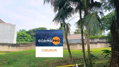 Tanah Elit Dijual di Cibubur, Bekasi, Harga 3,44 Miliar