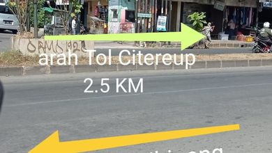 Ruko 2 lantai di Mayor oking, Cibinong, Bogor