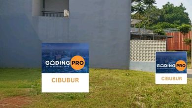 Dijual Tanah Eksklusif di Kota Wisata, Bogor, LT 119m²