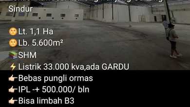 Disewakan Gudang Di Parung Panjang Gunung Sindur