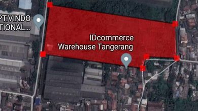 For Sale Tanah Eksklusif di Jatake, Tangerang, LT 20000m²