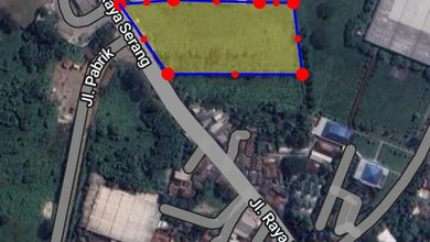 Tanah Elit Dijual di Balaraja, Tangerang, Harga 38,5 Miliar