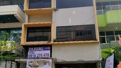 dijual murah ruko gandeng mangga besar 1