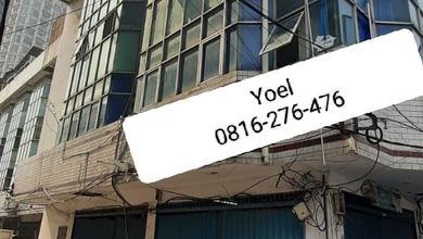 Dijual ruko pangeran Jayakarta hoek ada lift barang 