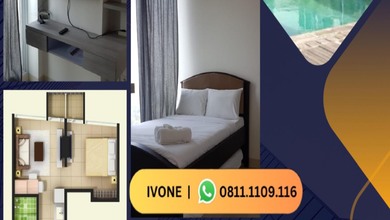 Jual Apartemen Strategis di BSD City, Tangerang, Luas 31m²