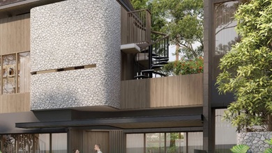 Dijual Villa Mewah Bali View Golf + Danau Rooftop 