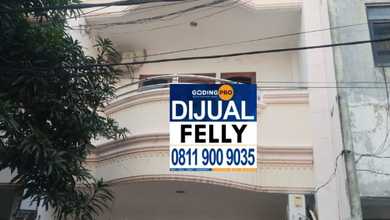 Jual Rumah Baru area Mangga Besar, Jakarta Barat LT 100 m2