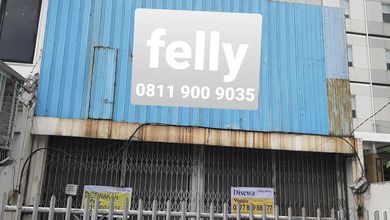 Ruko tua 1,5 lantai, Samanhudi Raya, dekat pasar baru