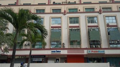 Ruko 4 Lantai, hadap jalan raya, mangga dua mall, cocok kantor, Bank, Toko