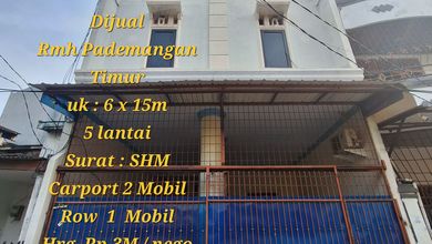 Rumah Mewah di Kawasan Pademangan, Jakarta Utara, LB 450m², Harga 3 Miliar
