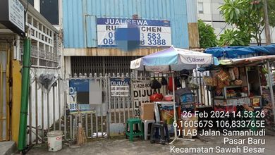 Dijual Ruko di Jln Samanhudi