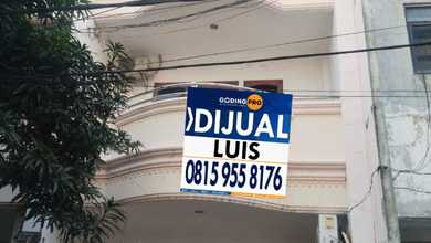Rumah Mewah LT 75 m2, di Mangga Besar, Jakarta Barat