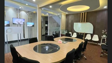 DIJUAL BANGUNAN KANTOR 3 LANTAI DI JALAN RAYA ANGGREK LOKA BSD FULL FURNISHED