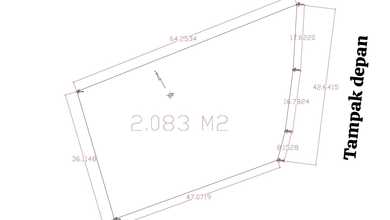 Sewa Tanah Tahunan dengan Harga Murah Kawasan Puri Indah